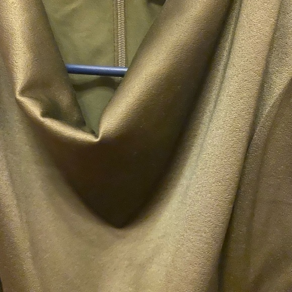 NWOT ELLIAT ARMY GREEN ASYMMETRICAL DRESS SIZE S - Picture 4 of 11